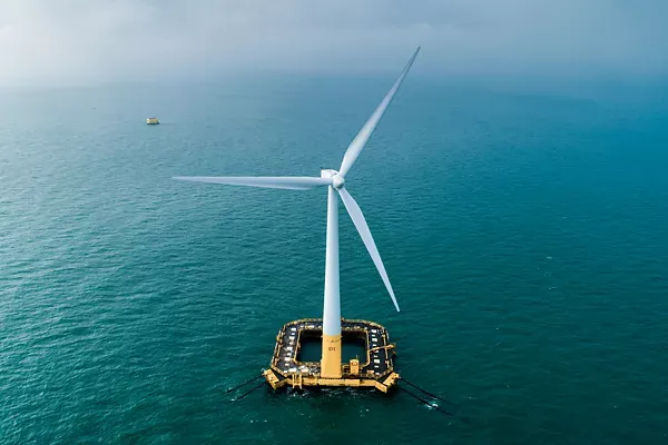 Floating wind turbine preview