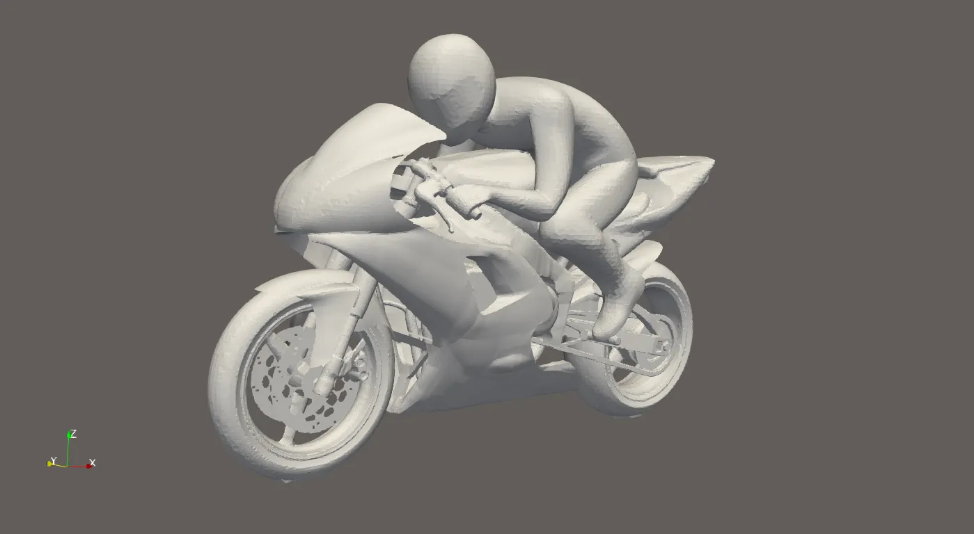 OpenFOAM geometry and mesh preview