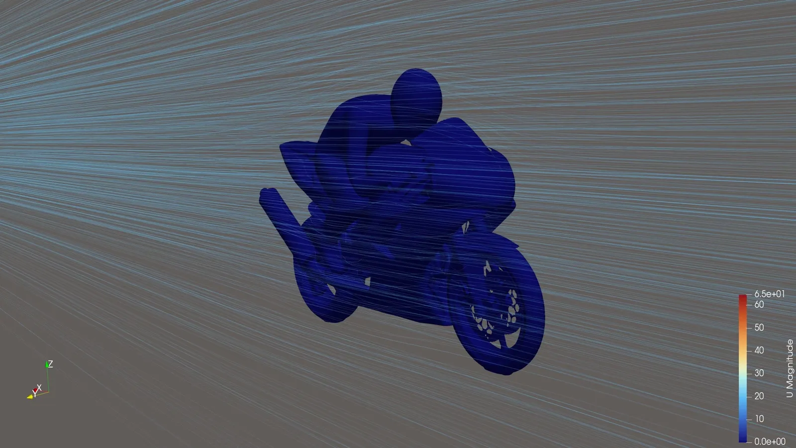 OpenFOAM airflow animation preview