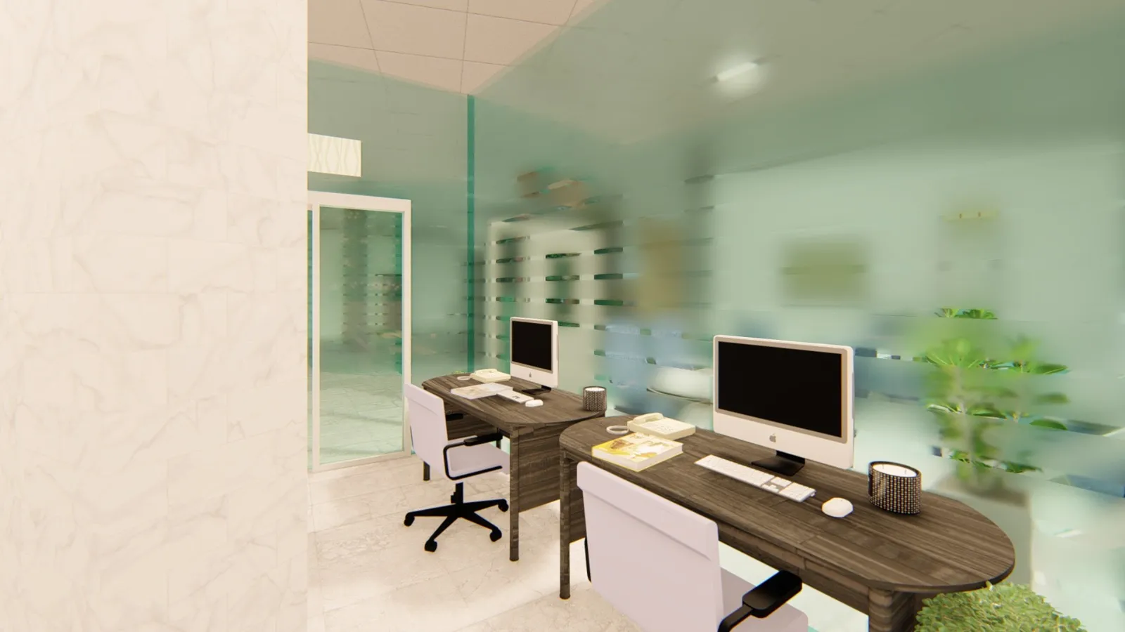 Revit interior architectural modelling