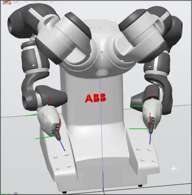 Twin-arm robot pick and place preview