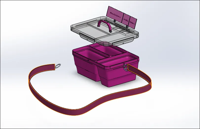 Folding lunchbox preview